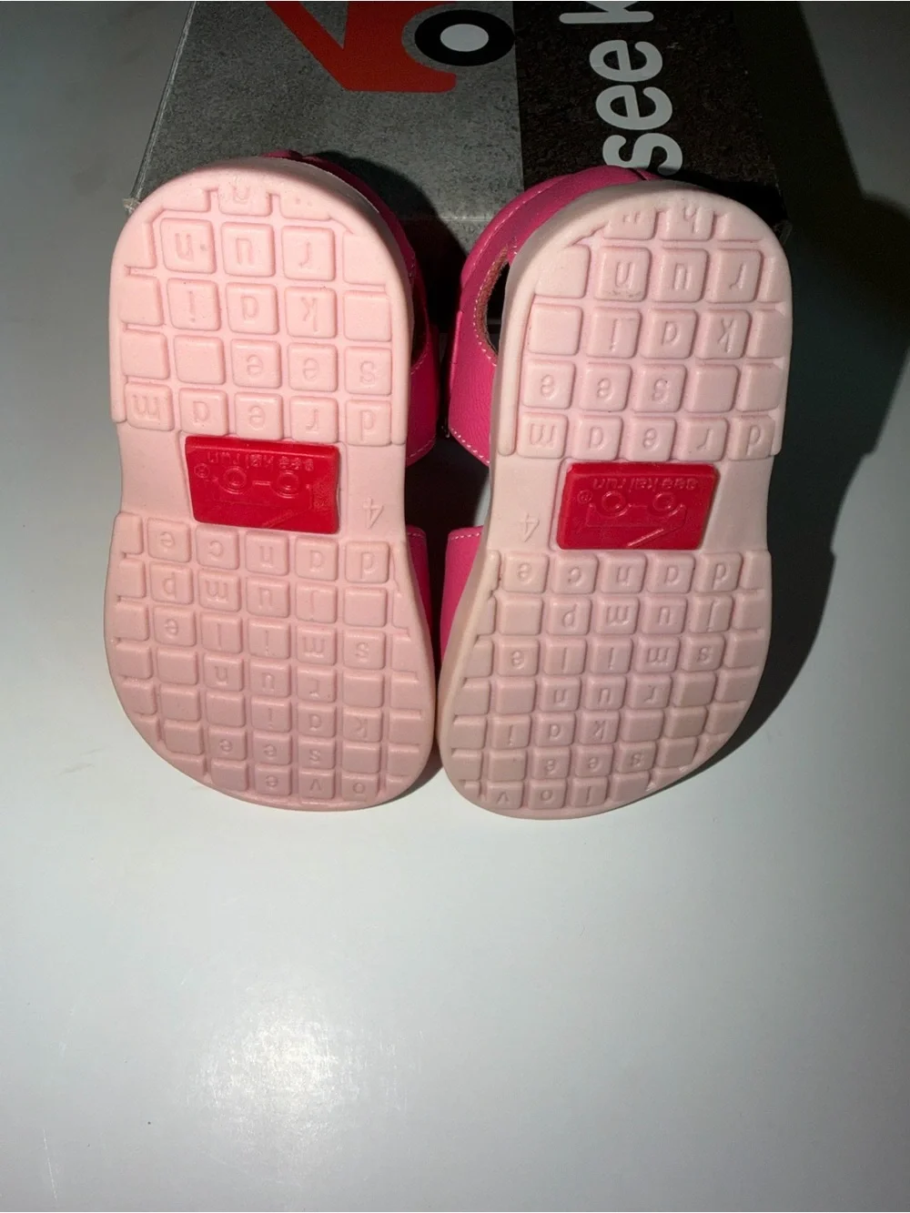 See Kai Run Pink Girls' Heart-Accent Sandals